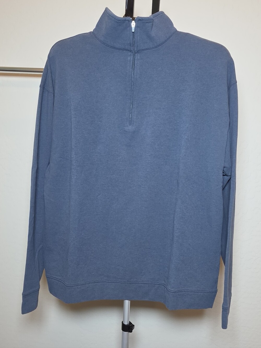 Pacas Men's 1/4 Zip Knit Sweater 55% Baby Alpaca, 24% Polyamide, 21% Merino Wool